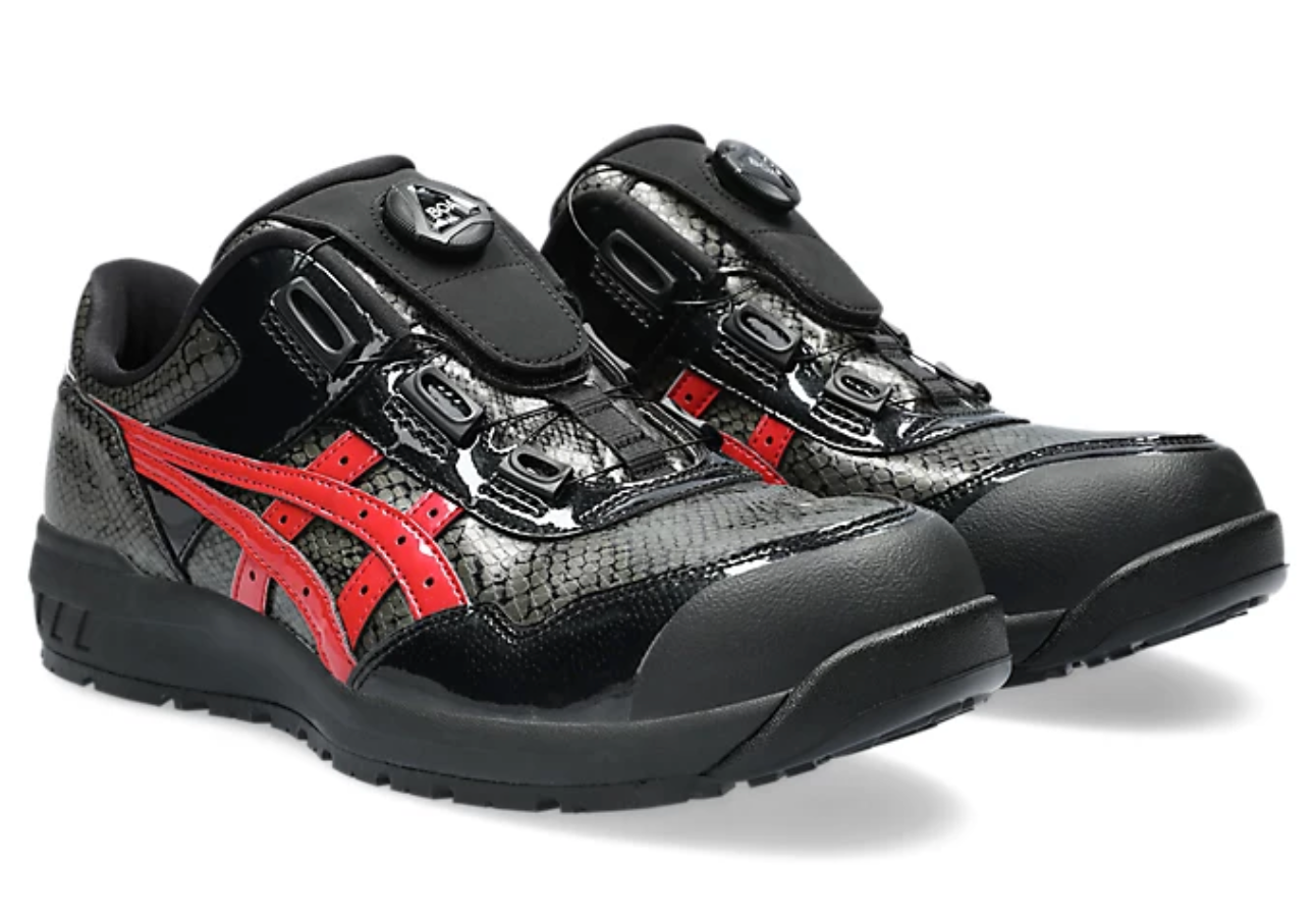 Asics WINJOB CP306 BOA BLK EDITION 低筒安全鞋 特別限定版