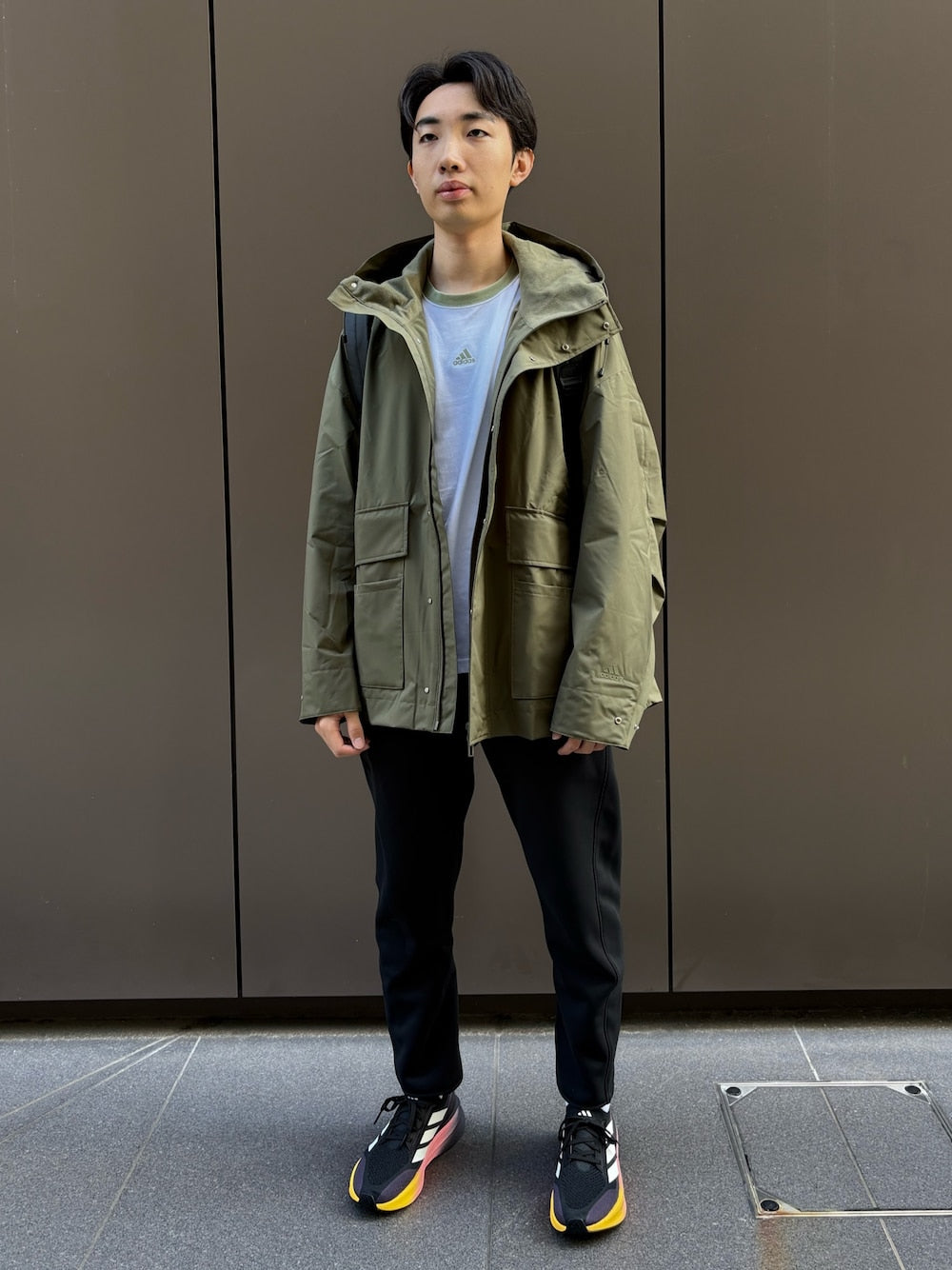 新潟天鵝 Adidas Musthaves Mountain Parka 鬆身款