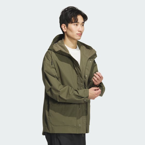 新潟天鵝 Adidas Musthaves Mountain Parka 鬆身款