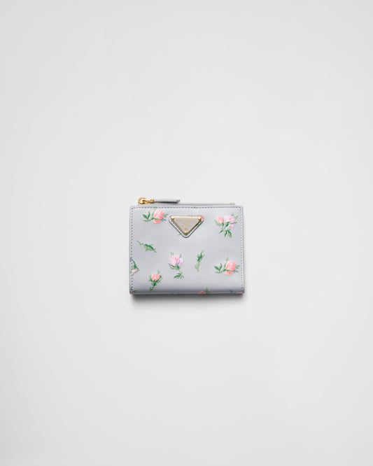 Prada 印花皮革短銀包 (日本限定)